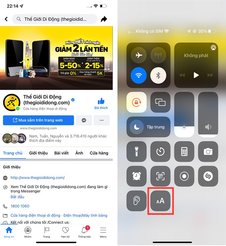 Cách thay đổi kích cỡ chữ từng ứng dụng khác nhau trên iPhone Cách thay đổi kích cỡ chữ từng ứng dụng khác nhau trên iPhone