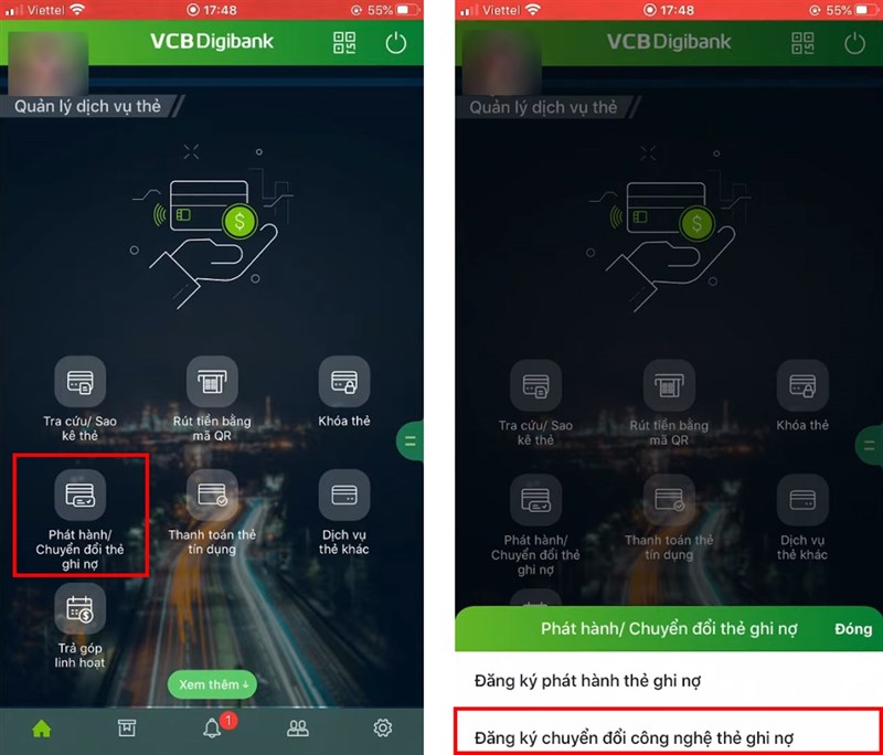 Cách đổi thẻ từ sang thẻ chip Cách đổi thẻ từ sang thẻ chip