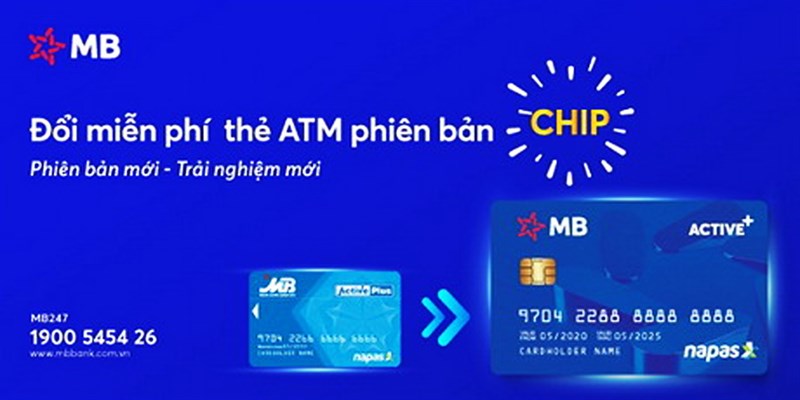 Cách đổi thẻ từ sang thẻ chip Cách đổi thẻ từ sang thẻ chip