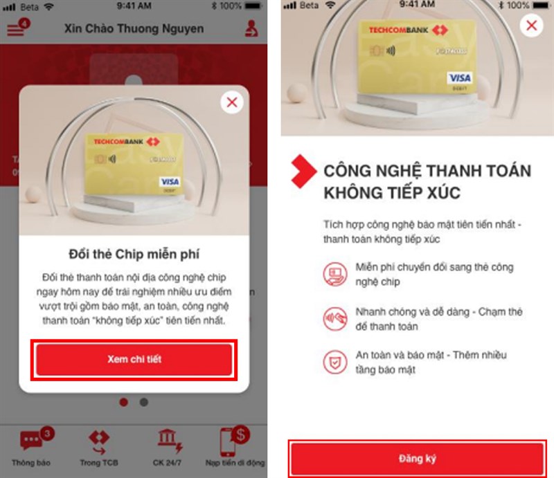 Cách đổi thẻ từ sang thẻ chip Cách đổi thẻ từ sang thẻ chip