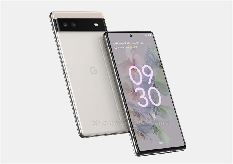 Kích thước tổng thể nhỏ hơn Google Pixel 6