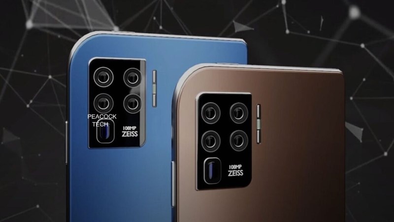 Nokia 7610 5G sở hữu cụm camera với thiết kế hình chiếc lá tương tự thiết kế của điện thoại