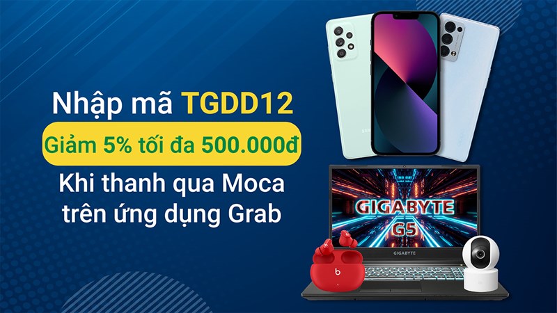 Ưu đãi tháng 12: Giảm ngay đến 500.000 đồng khi thanh toán qua ví Moca Ưu đãi tháng 12: Giảm ngay đến 500.000 đồng khi thanh toán qua ví Moca