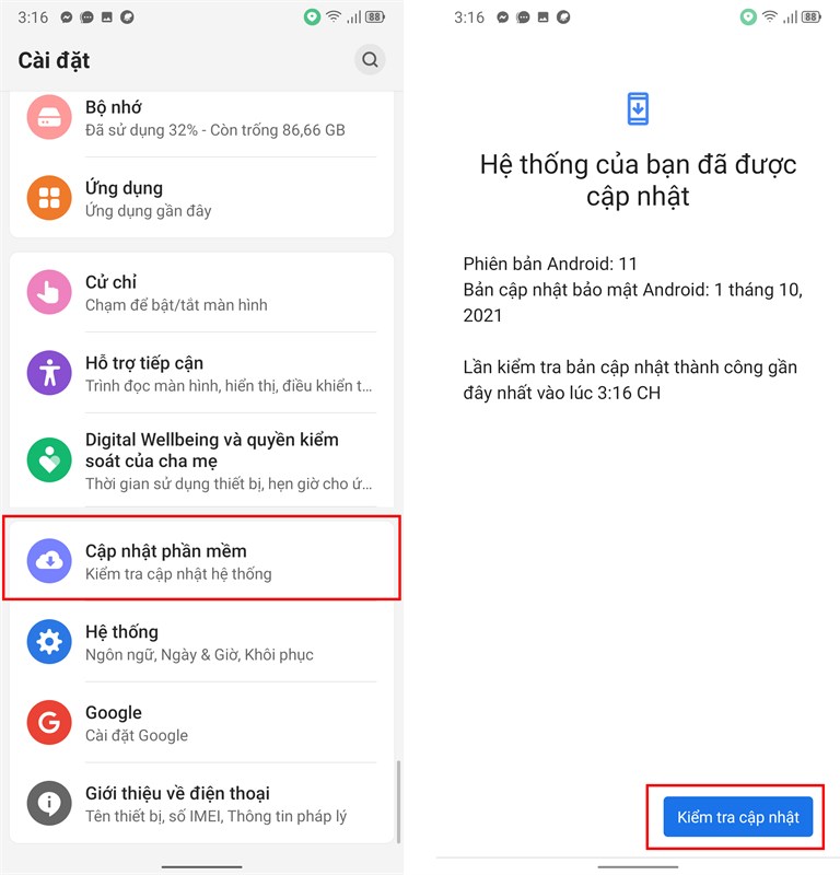 cách cập nhật android 12 cho Vsmart