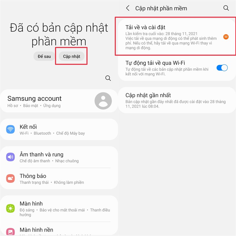 Hướng dẫn cách cập nhật Android 12 cho Samsung