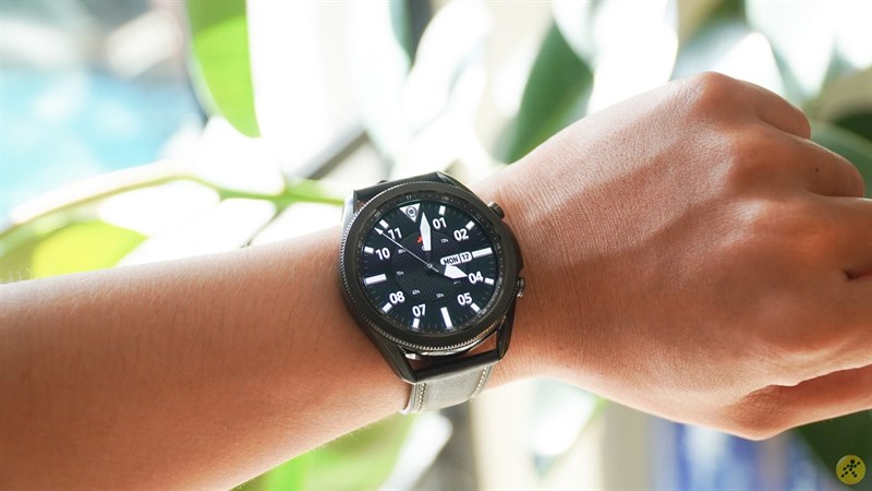 Samsung Galaxy Watch 3 41mm viền thép bạc dây da