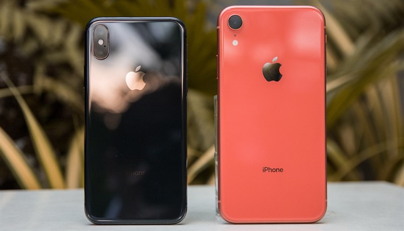 so sánh iPhone X và iPhone Xr