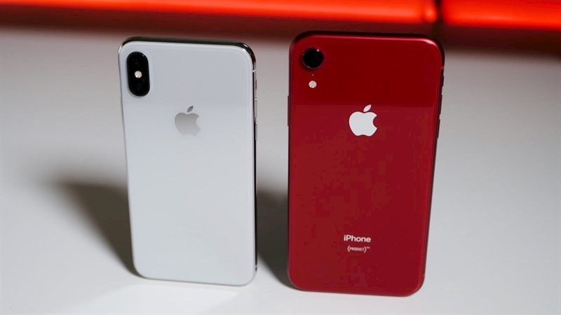 so sánh iPhone X và iPhone Xr