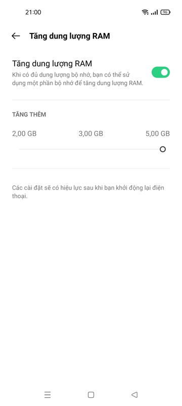 Tính năng RAM ảo vô cùng độc đáo trên OPPO A95 4G. Tính năng RAM ảo vô cùng độc đáo trên OPPO A95 4G.