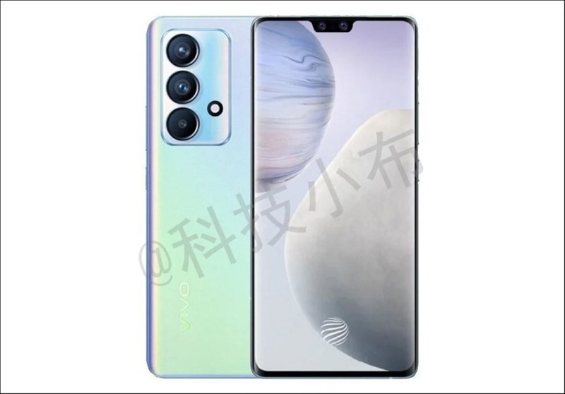 Hình ảnh render Vivo S12 Pro để lộ màn hình cong tràn cạnh Hình ảnh render Vivo S12 Pro để lộ màn hình cong tràn cạnh
