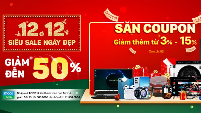 Tưng bừng đại tiệc siêu sale ngày đẹp, nhận ngay triệu deal khủng