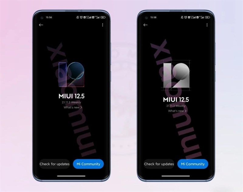 MIUI 12.5 được thay đổi logo vào trước khi MIUI 13 phát hành