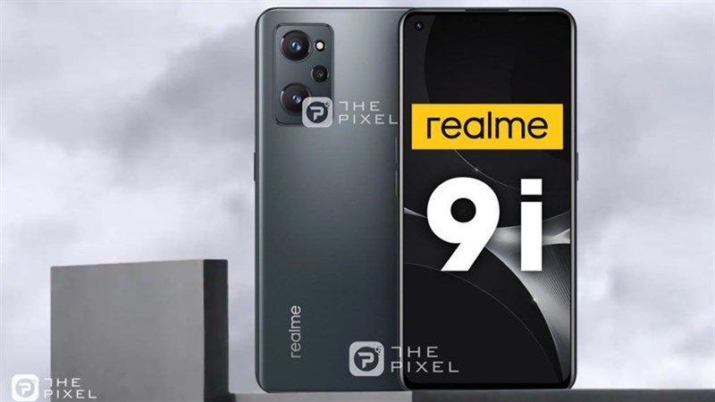 Hình ảnh render Realme 9i