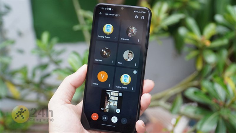 Màn hình lớn và có độ sắc nét cao của Galaxy A03s