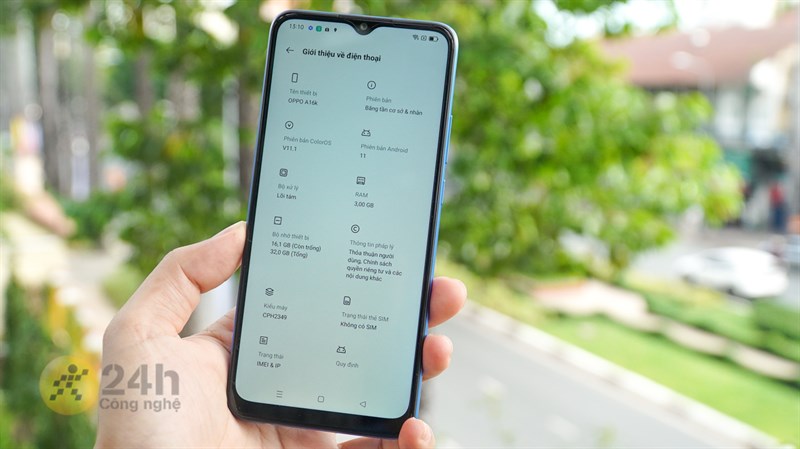 OPPO A16K nổi bật với viên pin dung lượng 4.230 mAh OPPO A16K nổi bật với viên pin dung lượng 4.230 mAh