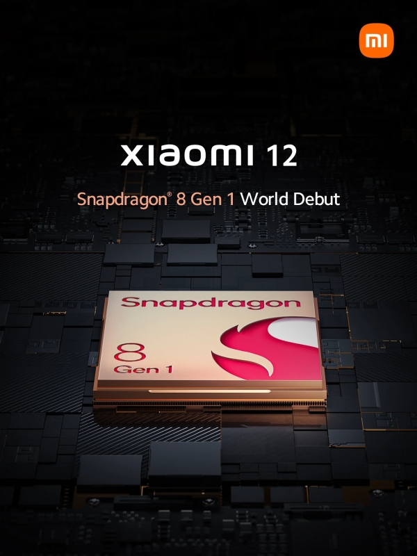 Xiaomi 12 dự kiến dùng chip Snapdragon 8 Gen 1