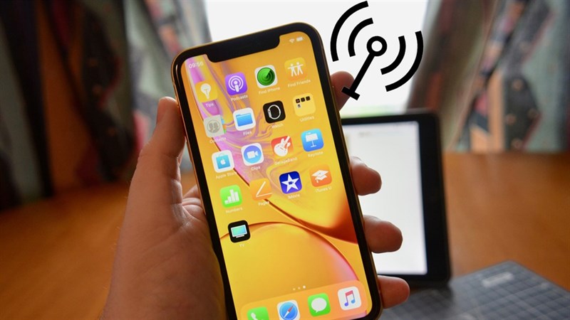 Hướng dẫn cách phát WiFi trên iPhone XR