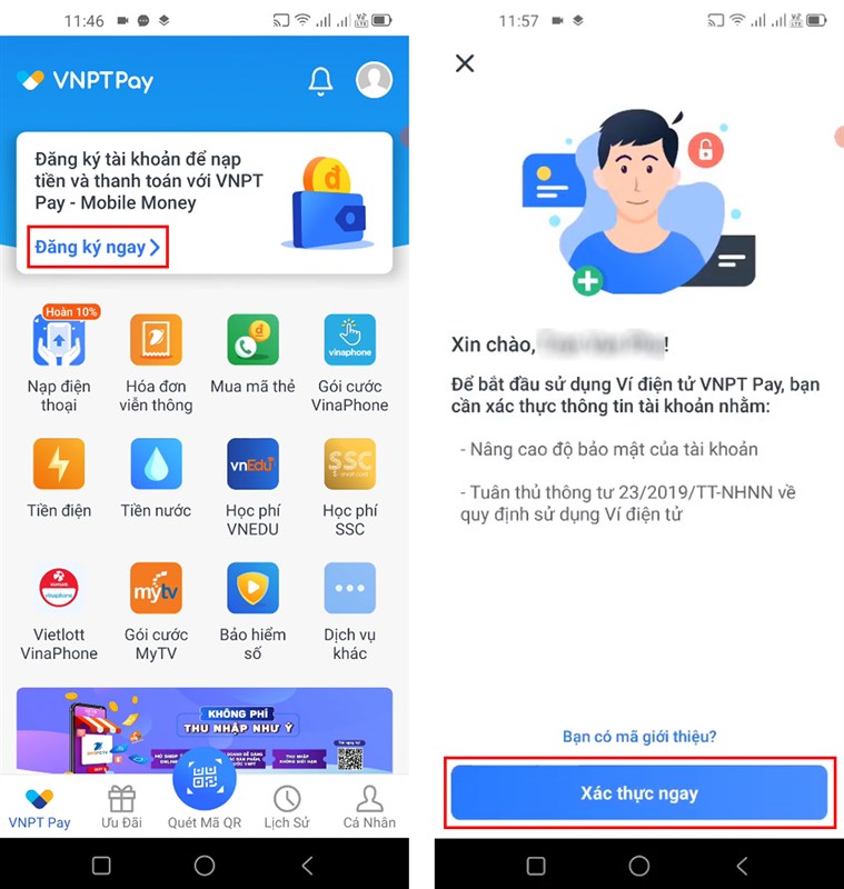 Cách đăng ký VNPT Pay Cách đăng ký VNPT Pay