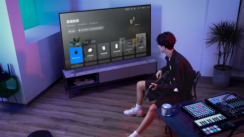 Redmi Smart TV X75 2022 được tích hợp trợ lý ảo Xiao Ai và có thể điều khiển bằng giọng nói Redmi Smart TV X75 2022 được tích hợp trợ lý ảo Xiao Ai và có thể điều khiển bằng giọng nói
