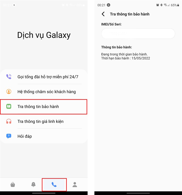 Hướng dẫn cách kiểm tra điện thoại Samsung phiên bản quốc tế Hướng dẫn cách kiểm tra điện thoại Samsung phiên bản quốc tế