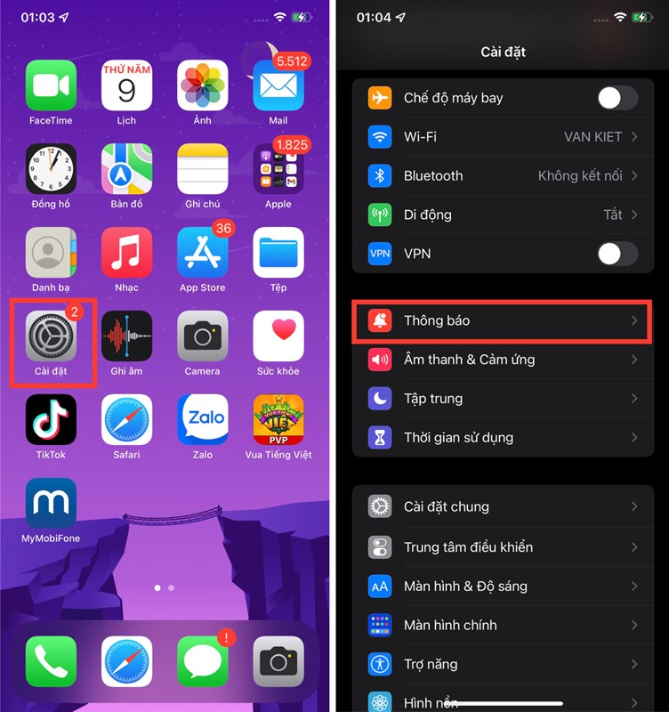 Tại sao iPhone không nhận được thông báo? Tại sao iPhone không nhận được thông báo?