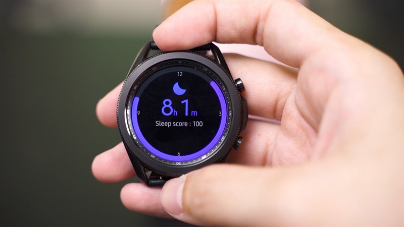 Chế độ theo dõi giấc ngủ của Galaxy Watch 3