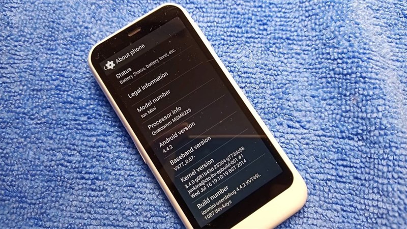 Hình ảnh Nokia Ion Mini lộ diện sau nhiều năm bị khai tử