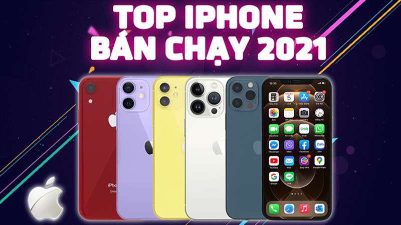 Nhìn lại TOP 8 điện thoại iPhone bán chạy nhất năm 2021, tất nhiên không thể thiếu siêu phẩm giá rẻ và mẫu flagship mới nhất Nhìn lại TOP 8 điện thoại iPhone bán chạy nhất năm 2021, tất nhiên không thể thiếu siêu phẩm giá rẻ và mẫu flagship mới nhất