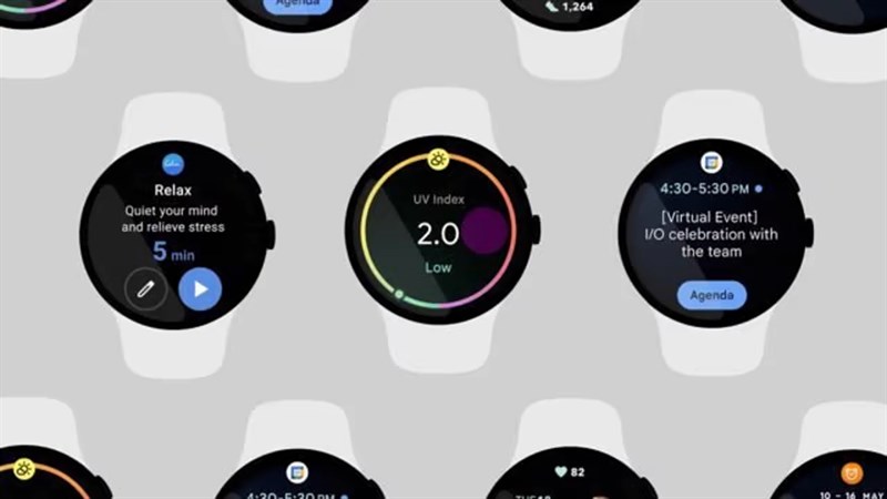Giao diện Wear OS 3 lộ diện Giao diện Wear OS 3 lộ diện