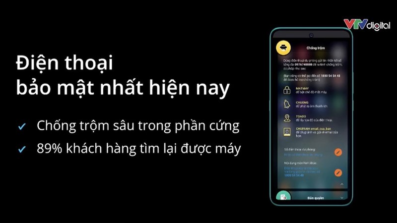 Chống trộm của Bphone