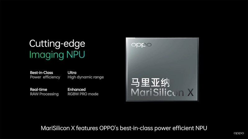 Tiết lộ mới về MariSilicon X của OPPO Tiết lộ mới về MariSilicon X của OPPO