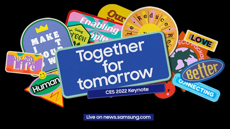 Samsung tiết lộ bài phát biểu 'Together for tomorrow' cho CES 2022 Samsung tiết lộ bài phát biểu 'Together for tomorrow' cho CES 2022