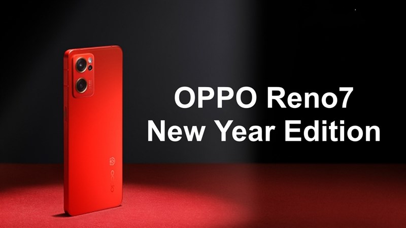 OPPO Reno7 New Year Edition ra mắt