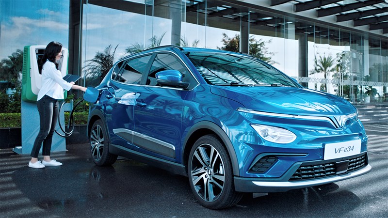 Mẫu xe ôtô điện VinFast VF e34 Mẫu xe ôtô điện VinFast VF e34