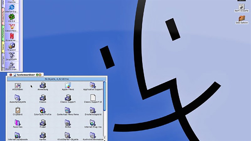 Giao diện hệ điều hành MacOS 9 Giao diện hệ điều hành MacOS 9