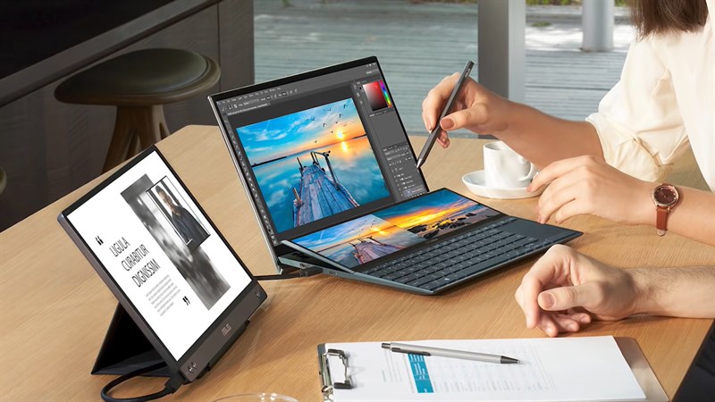 Dễ dàng thao tác hơn nhờ ứng dụng Control Panel độc quyền trên Asus ZenBook Duo UX482EA Dễ dàng thao tác hơn nhờ ứng dụng Control Panel độc quyền trên Asus ZenBook Duo UX482EA