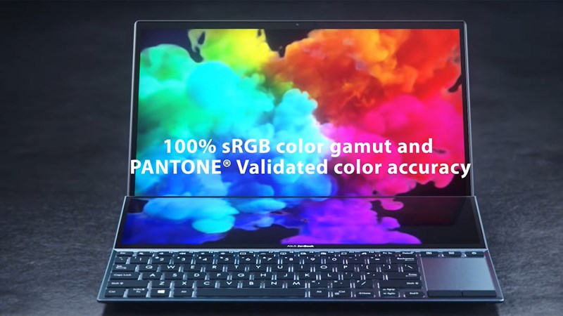 Asus ZenBook Duo UX482EA cho chất lượng hình ảnh hiển thị sắc nét, chân thực, chuẩn xác về màu sắc Asus ZenBook Duo UX482EA cho chất lượng hình ảnh hiển thị sắc nét, chân thực, chuẩn xác về màu sắc