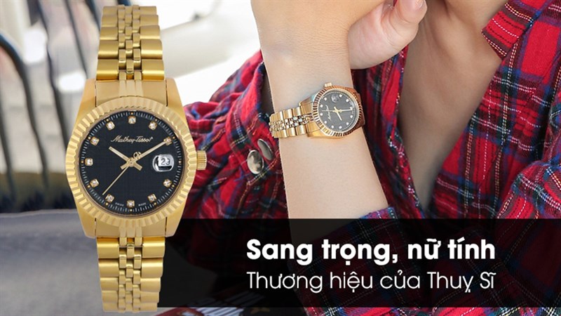 Đồng hồ Nữ Mathey Tissot D810PN 