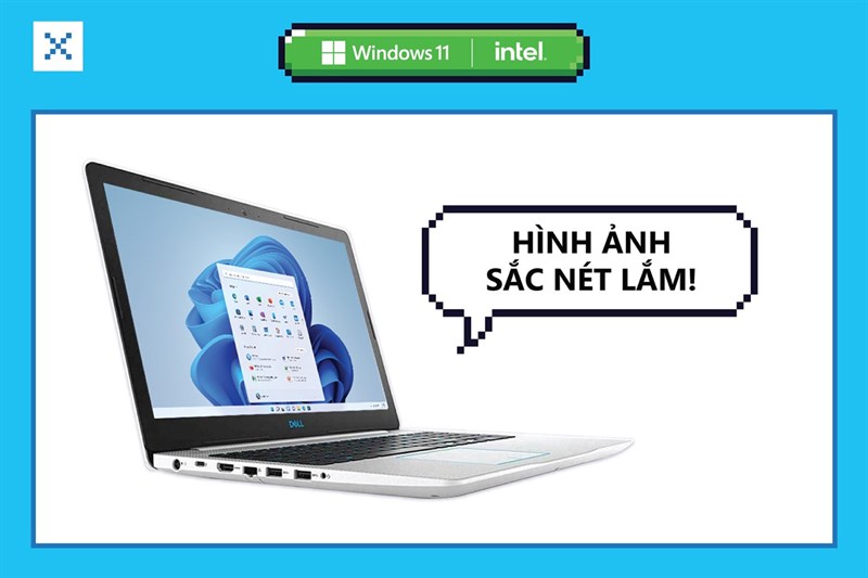 Hình ảnh sắc nét trên Dell G3