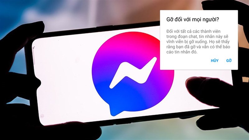 cách xem tin nhắn đã thu hồi trên messenger trên điện thoại