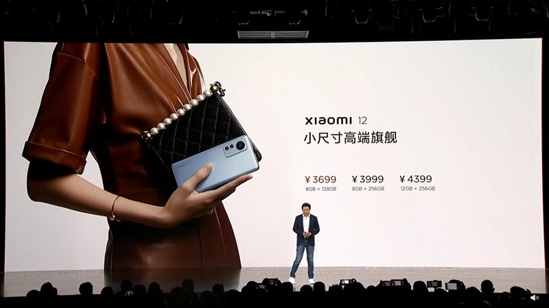 Giá bán của Xiaomi 12 tại thị trường Trung Quốc Giá bán của Xiaomi 12 tại thị trường Trung Quốc