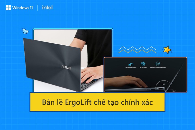Bản lề Ergolift của Laptop Asus Zenbook UX425EA Bản lề Ergolift của Laptop Asus Zenbook UX425EA