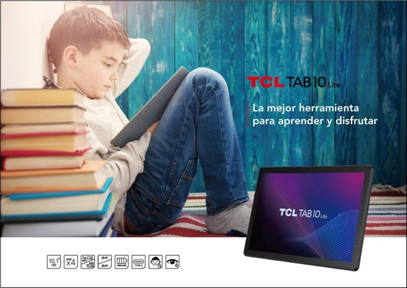 TCL TAB 10 Lite ra mắt với chip MediaTek MT8167B và pin 4.080mAh