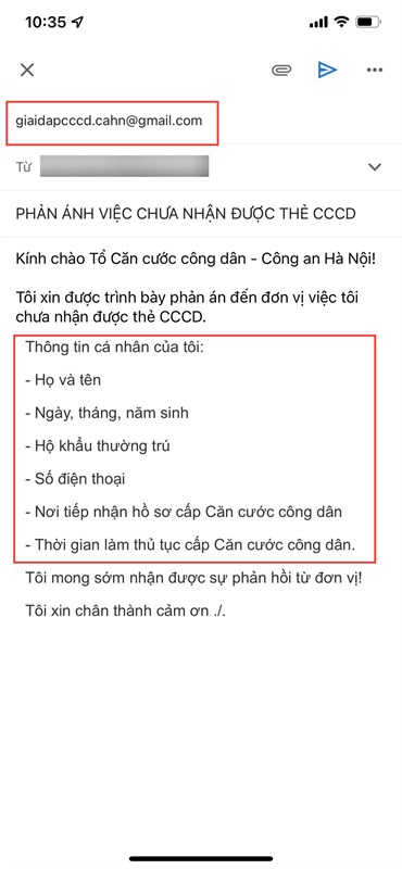 CCCD làm tại Hà Nội