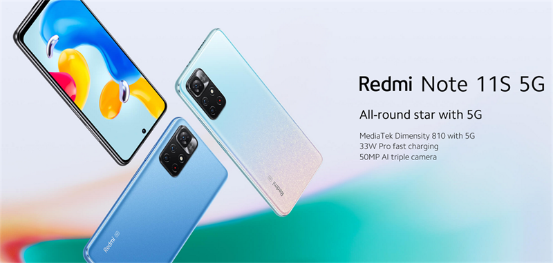 Xiaomi đã bất ngờ ra mắt phiên bản 5G của Redmi Note 11S tại thị trường quốc tế. Nguồn: Xiaomi.