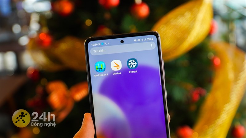 Galaxy A72 với điểm số hiệu năng ở mức ổn. Galaxy A72 với điểm số hiệu năng ở mức ổn.