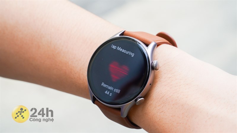 1 chạm biết ngay 4 chỉ số sức khỏe (ảnh: Amazfit GTR 3 Pro). 1 chạm biết ngay 4 chỉ số sức khỏe (ảnh: Amazfit GTR 3 Pro).