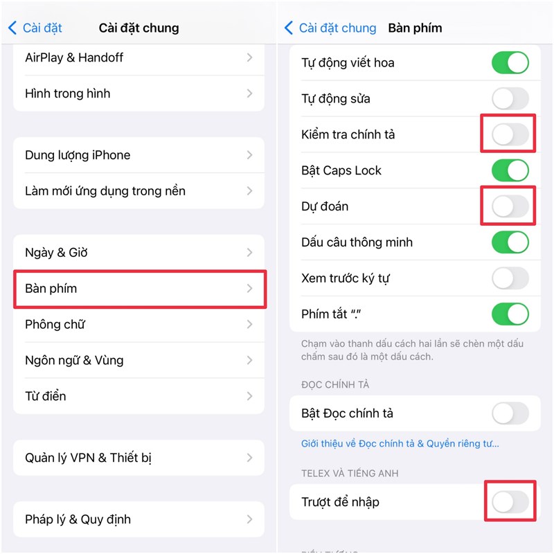 Cách khắc phục lỗi bàn phím iphone trên iOS 15