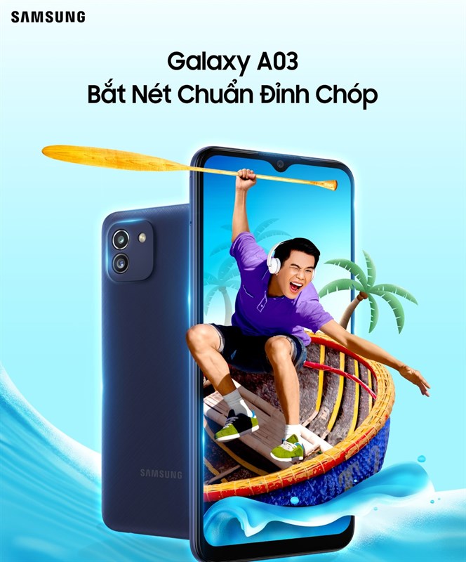 Samsung chính thức ra mắt Galaxy A03: Nhập môn giới trẻ, mới mẻ “nét” Xuân