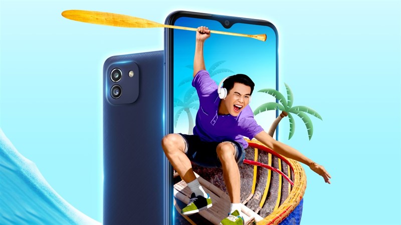 Samsung chính thức ra mắt Galaxy A03: Nhập môn giới trẻ, mới mẻ “nét” Xuân